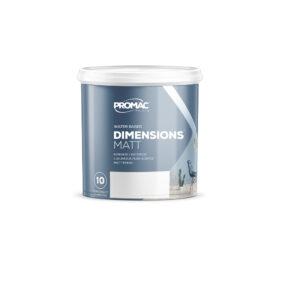DIMENSIONS MATT:WHITE 1L