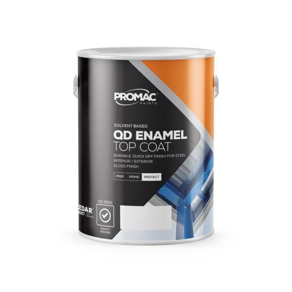 QD GLOSS:MATT BLACK 5L
